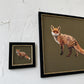 Fox Framed Picture