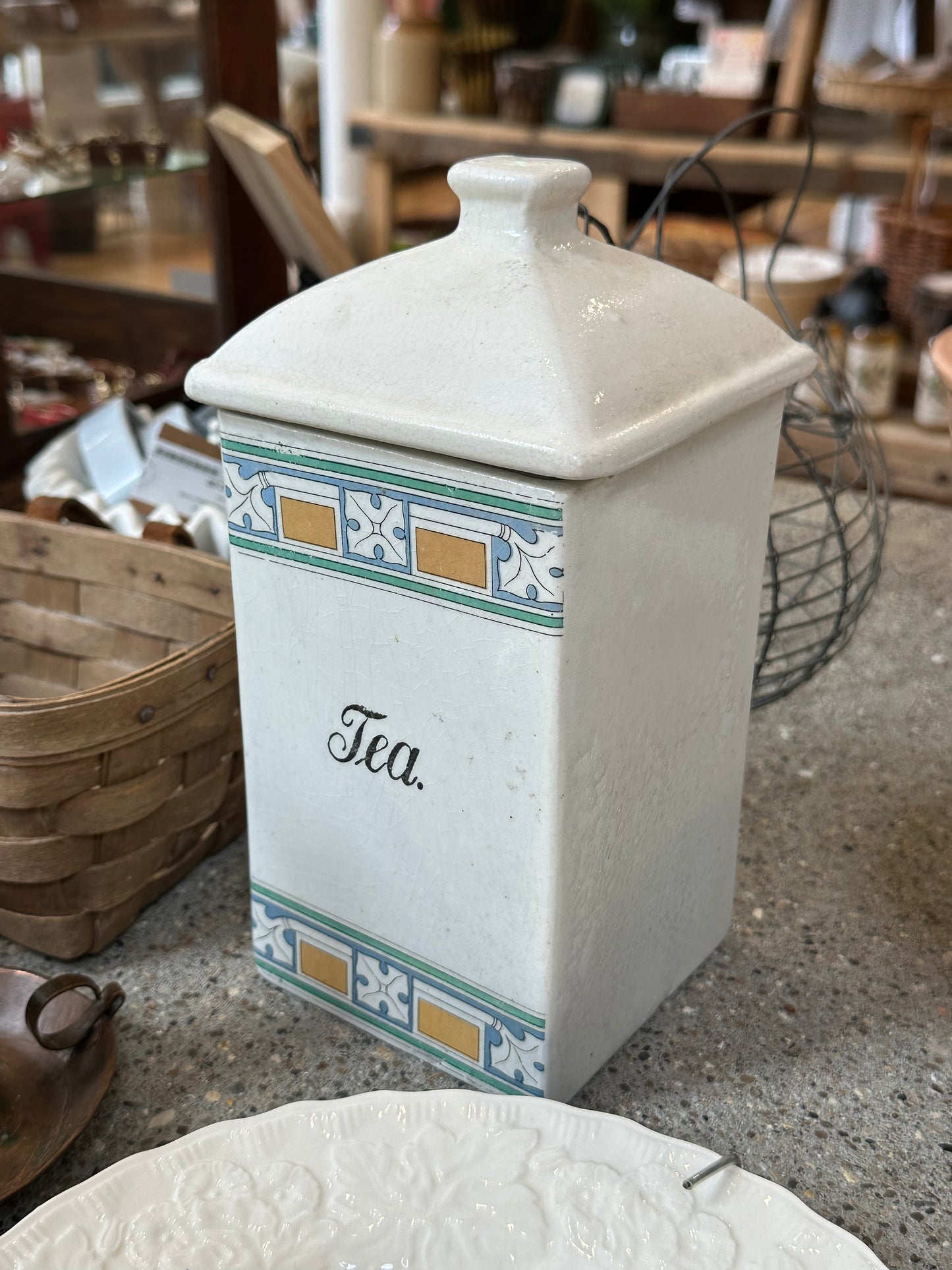 Vintage Tea Canister