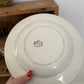 Vintage Floral Plate