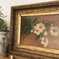 Vintage Floral Oil Painting - Pick Up Only