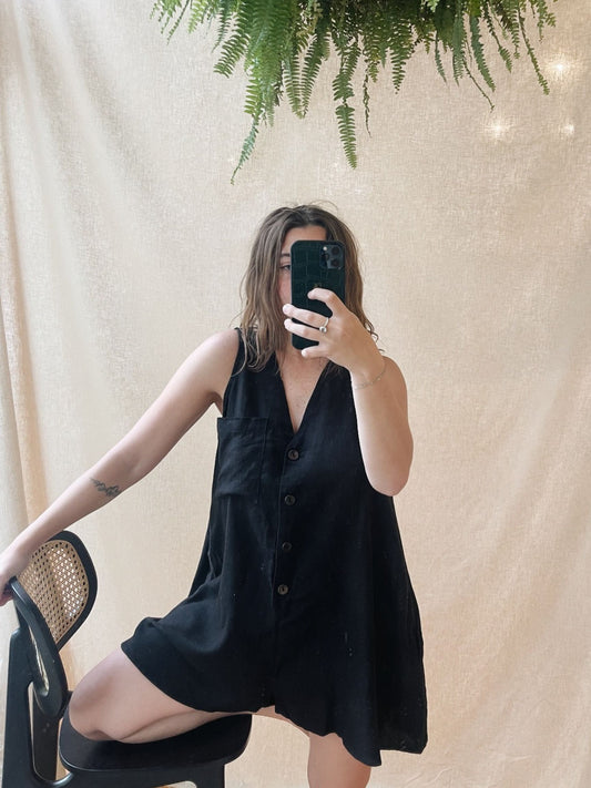 Ariel Button Down Romper