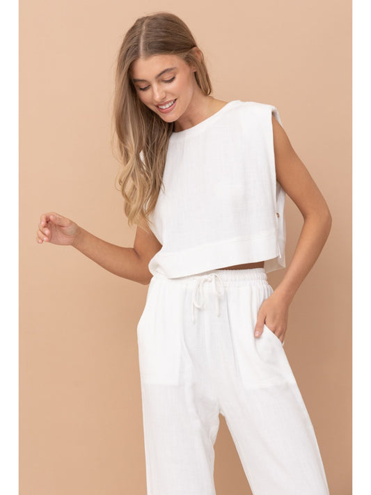 Wallis Top - White