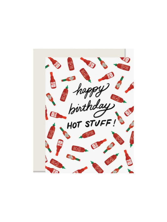 Hot Stuff Birthday Card