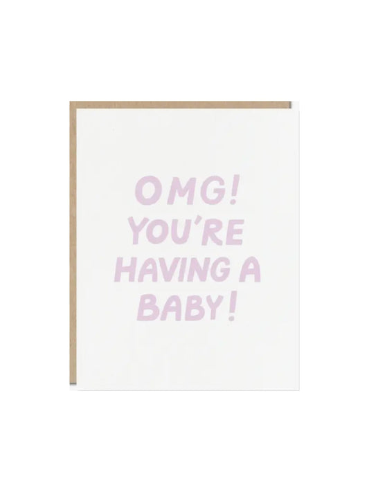 OMG Baby Card