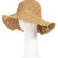 Knitted Straw Floppy Sun Hat - Multiple Colors