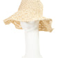 Knitted Straw Floppy Sun Hat - Multiple Colors