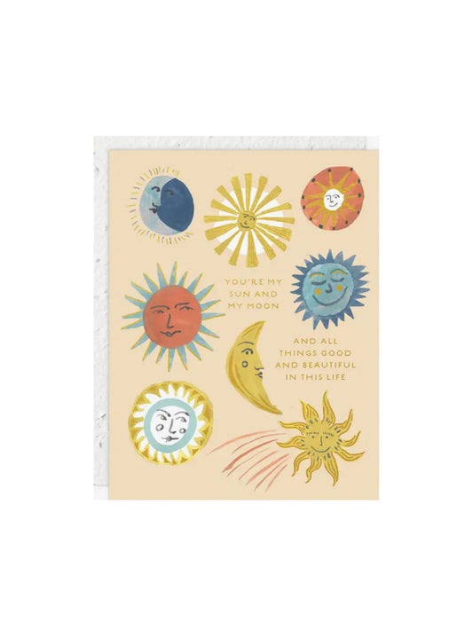 Sun and Moon Card