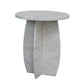 White Marble Table w/ Interlocking Base - Pick Up Only