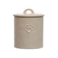 Debossed Stoneware Treat Canister w/ Paw Print (PICK UP ONLY)