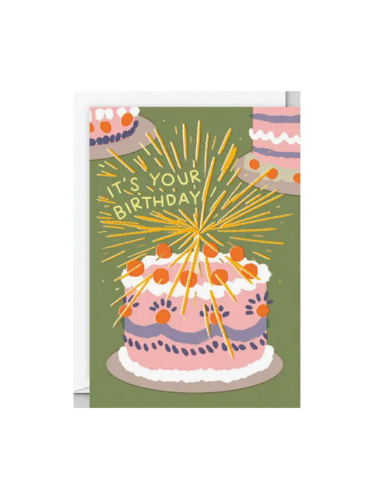 It's Your Birthday Foiled Card