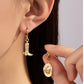 Cowboy Boot & Hat Huggie Earrings