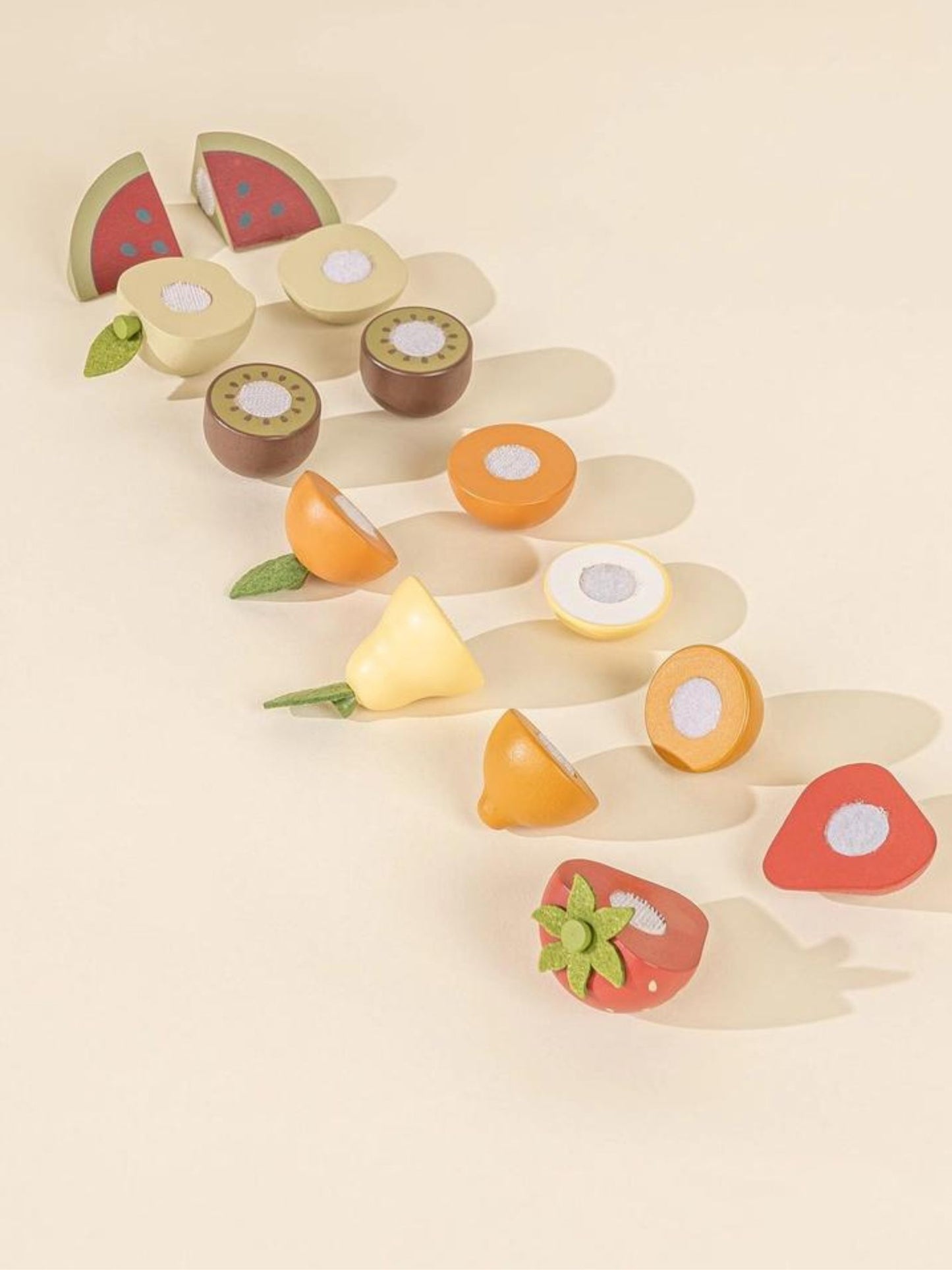 Wooden Fruits Playset