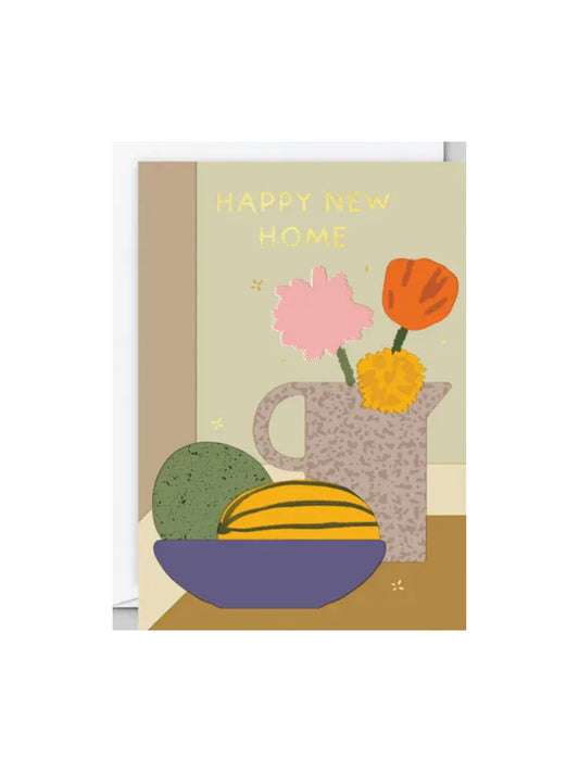Happy New Home Foiled Card