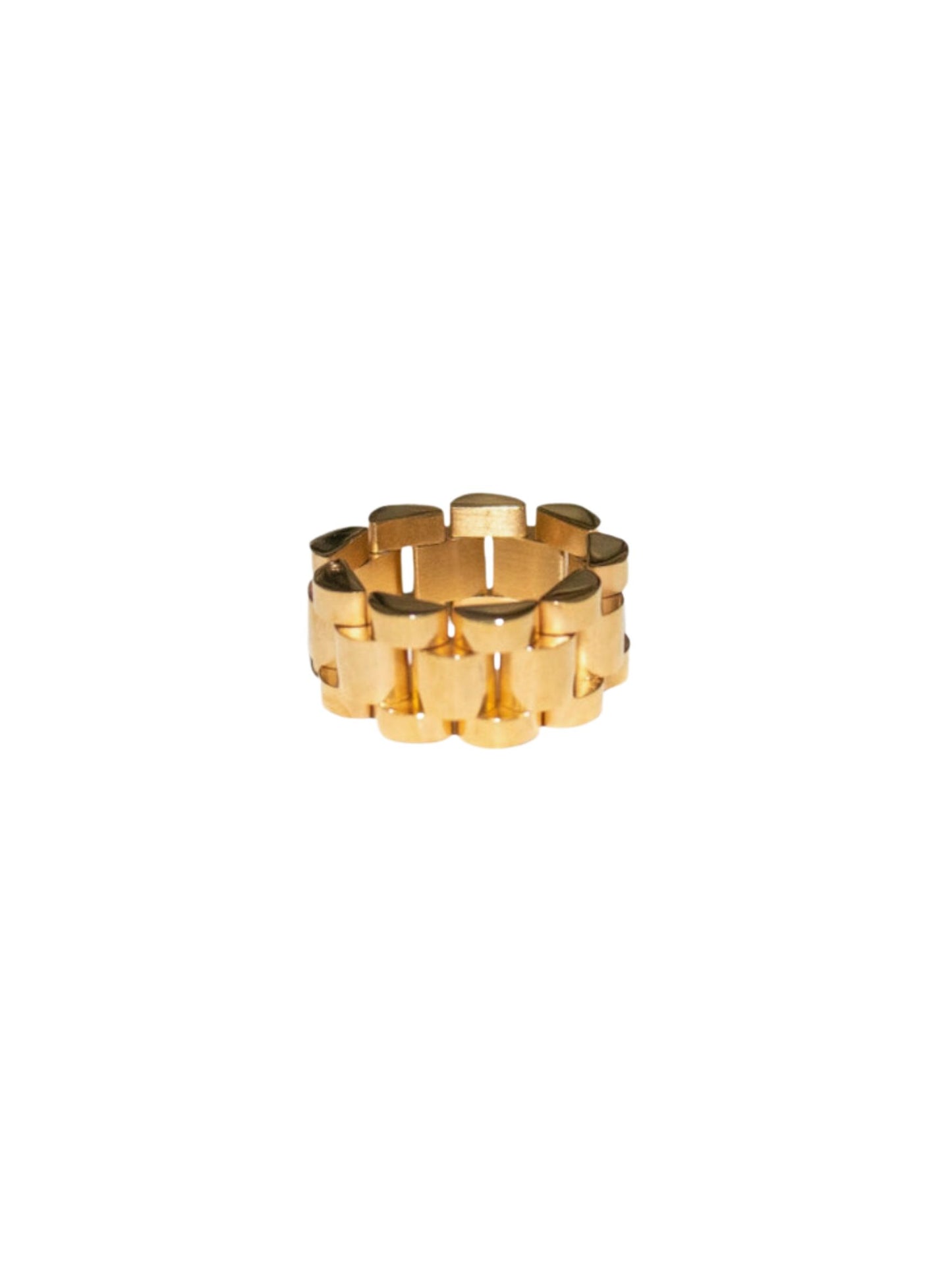 Watch Strap Ring - Gold