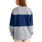 New York Colorblock Oversized Top