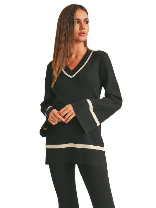 Sofia R V-Neck Sweater