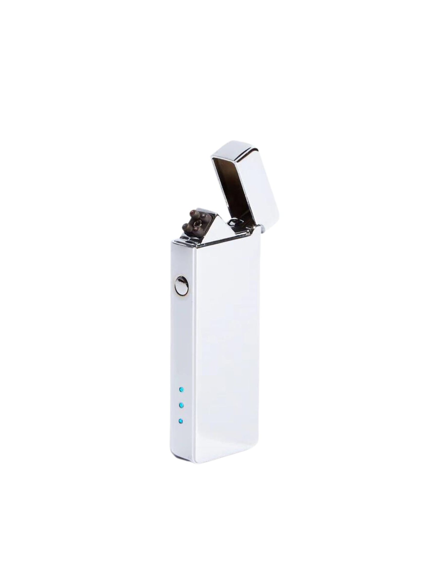 Silver - Slim Double Arc Lighter