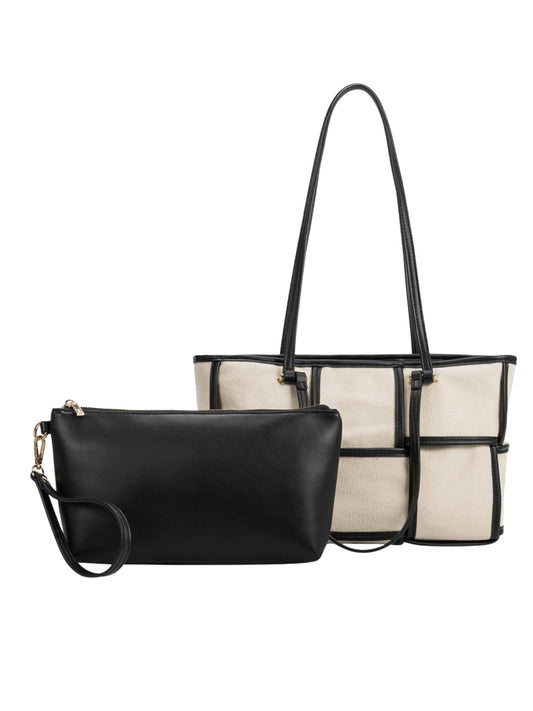 Delany Recycled Vegan Tote Bag