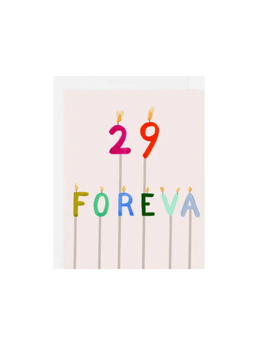29 Foreva Candles Card