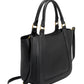 Michelle Black Recycled Vegan Tote Bag