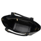 Michelle Black Recycled Vegan Tote Bag