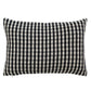 Recycled Cotton Blend Gingham Pillow