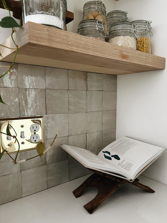 Reclaimed Wood Book Holder