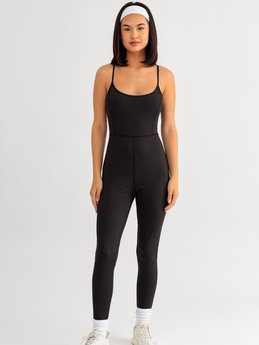 Jodie Black Athletic Bodysuit