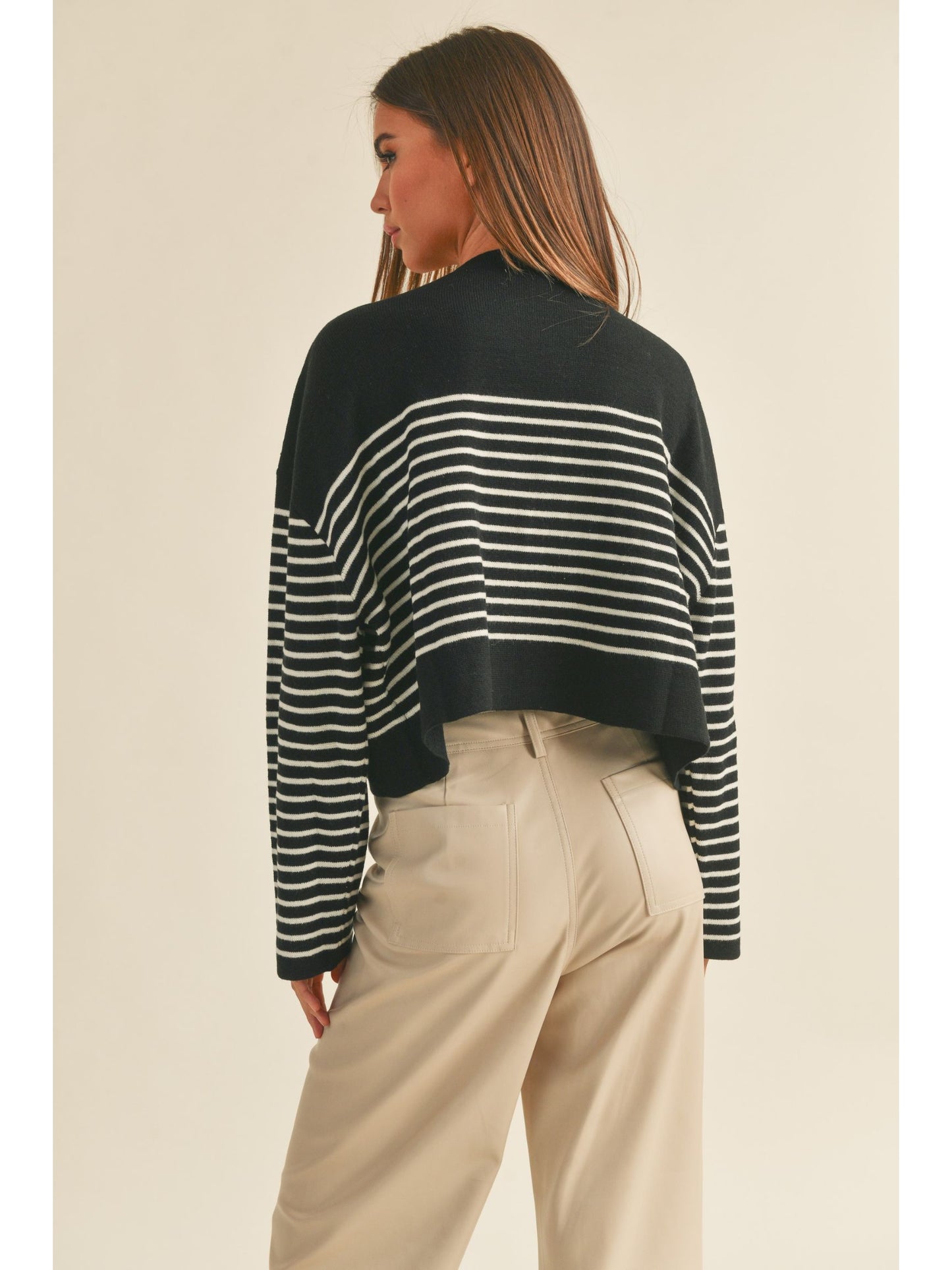 Talulah Knitted Top - Black