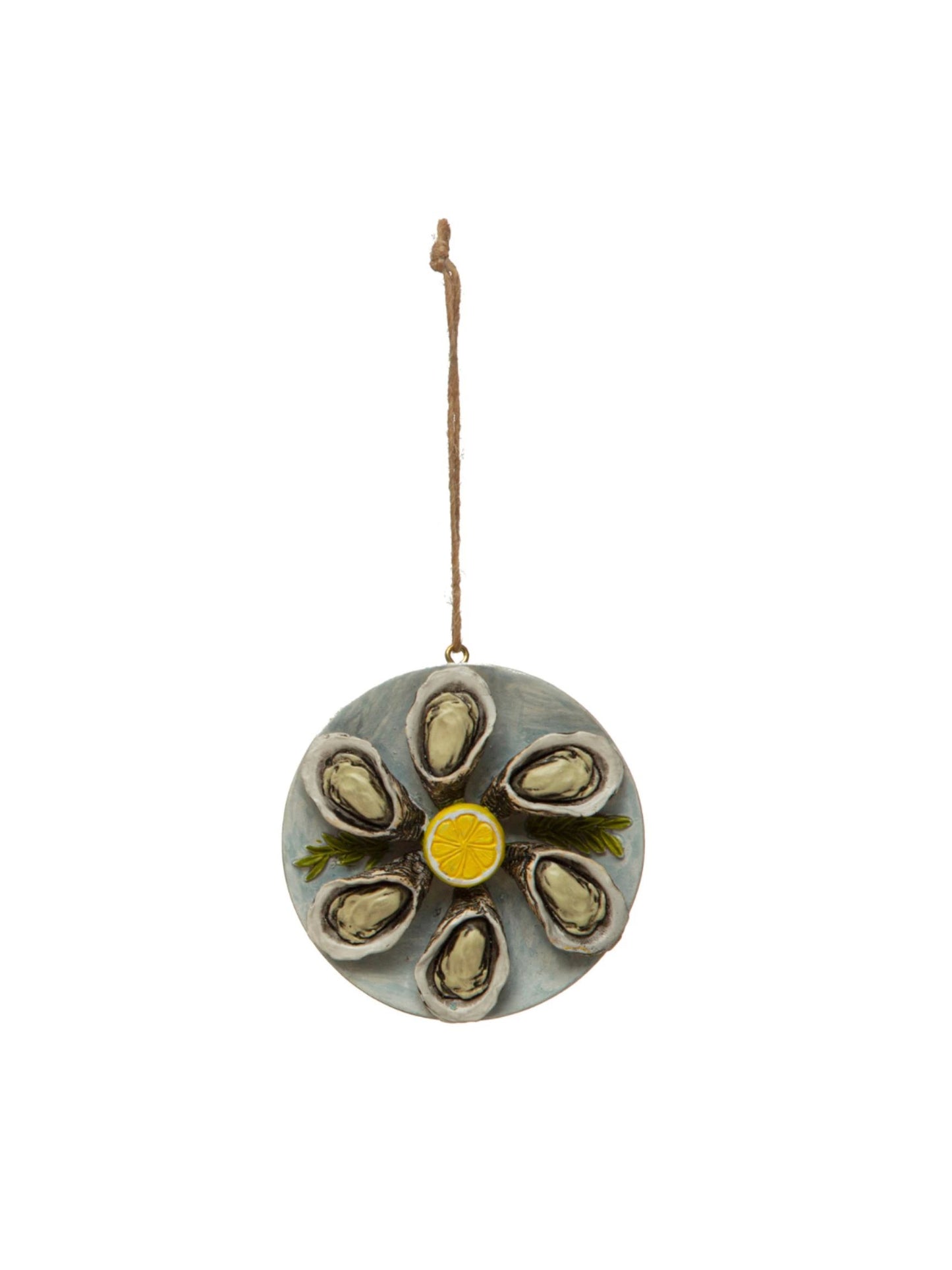 Resin Oysters on Half Shells Ornament