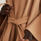 Gemma Wool Blend Hooded Cape