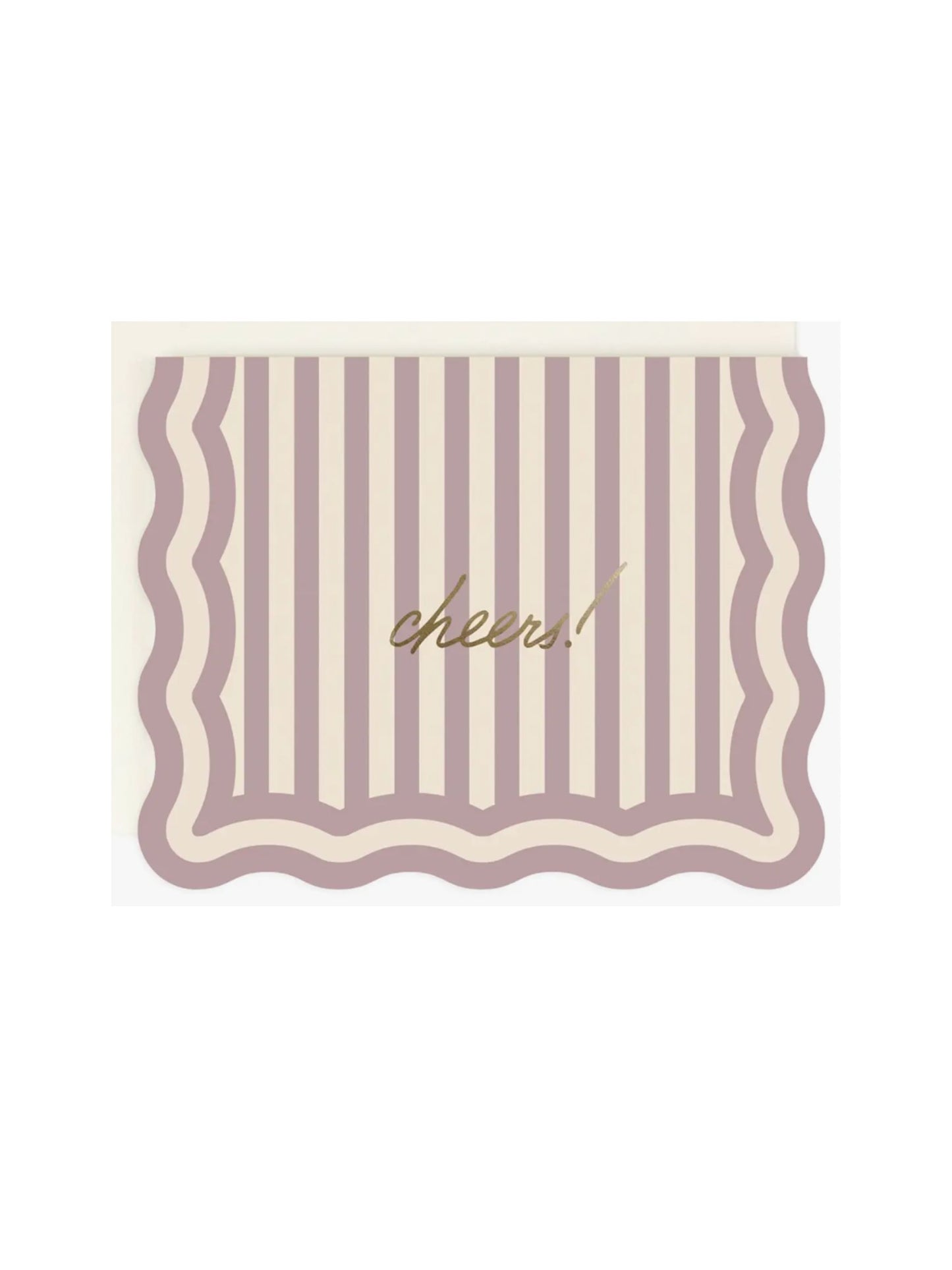 Cheers! Striped Card