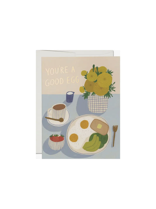 You're A Good Egg Encouragement Card