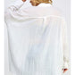 Malibu Gauze Top - White