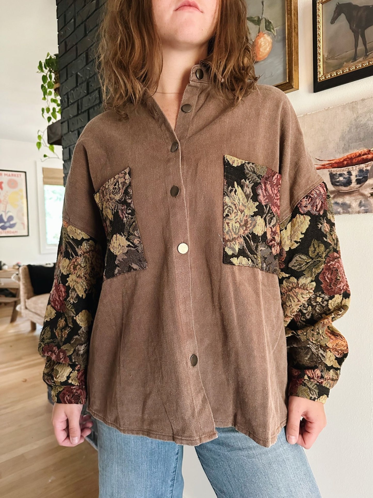 Joanie Button Up Jacket