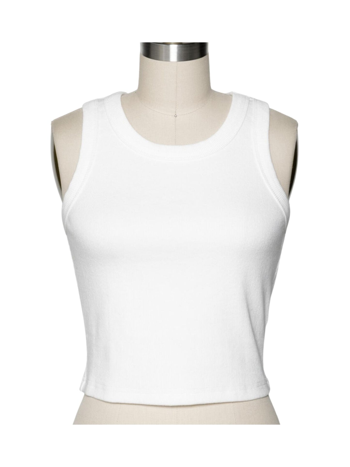 Ribbed Basic Tank Top