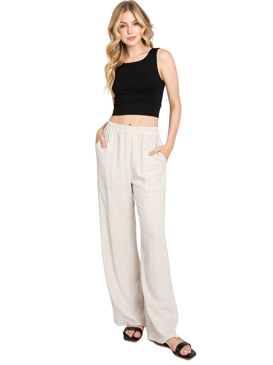Linen Girlie Bottoms