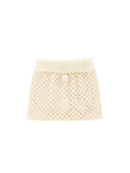Square Pearl Crossbody Bag