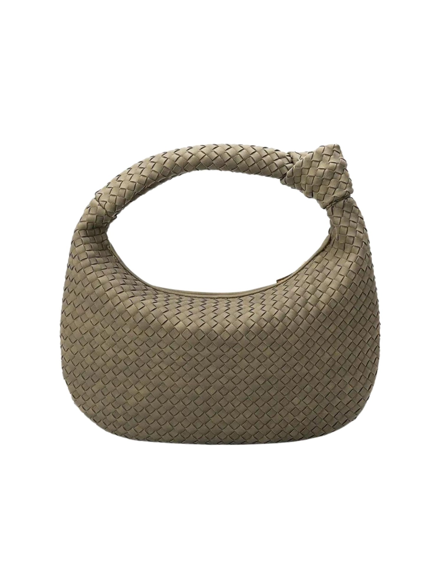 Brigitte Recycled Vegan Shoulder Bag - Olive