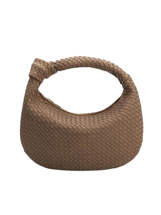 Brigitte Recycled Vegan Shoulder Bag - Cocoa