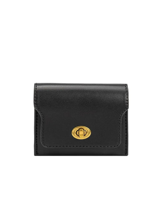 Tara Vegan Card Case Wallet - Black