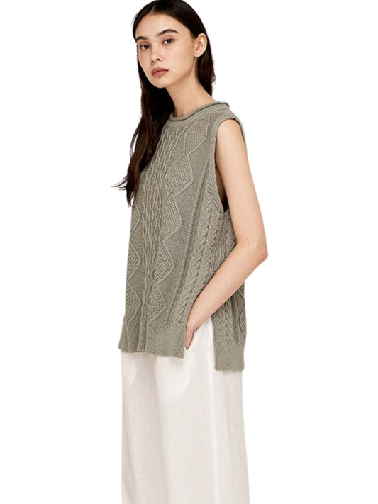 La Jolla Cable Knit Sweater Vest