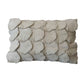 Appliqued Quilted Shells Lumbar Pillow