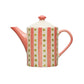 Teapot w/ Pattern & Strainer (PICK UP ONLY)