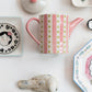 Teapot w/ Pattern & Strainer (PICK UP ONLY)