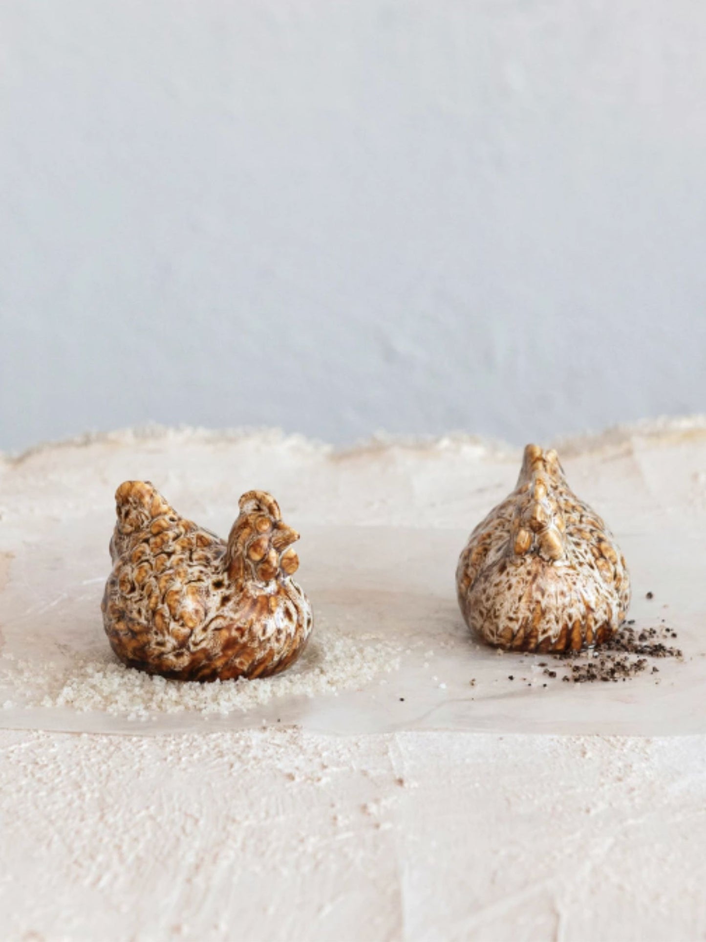 Hen Shaped Salt & Pepper Shakers