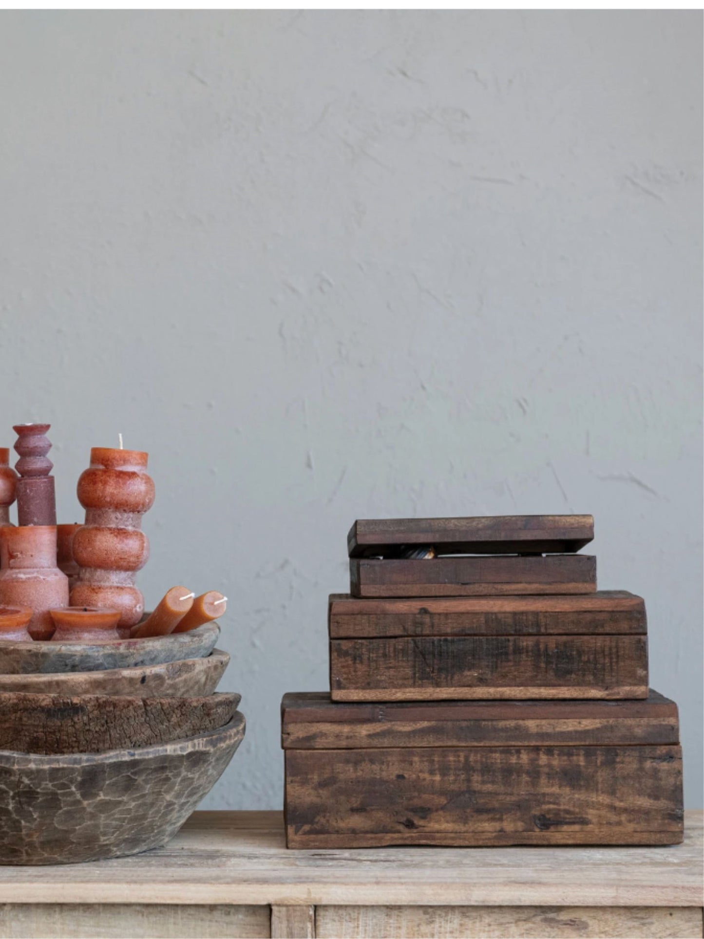 Reclaimed Wood Boxes