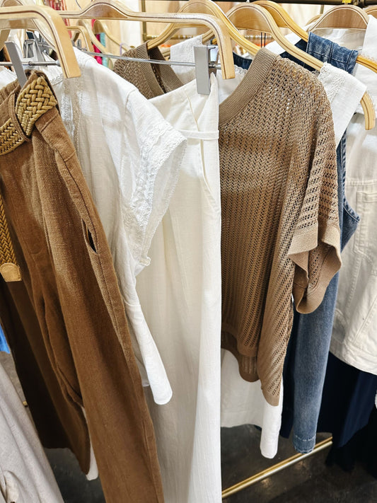 Hollow Knit Top