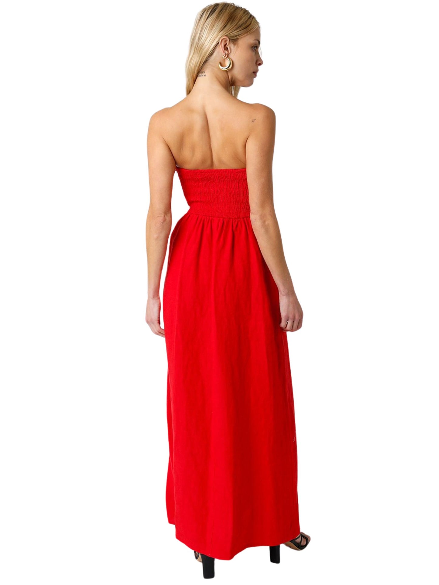 Italian Linen Maxi Dress