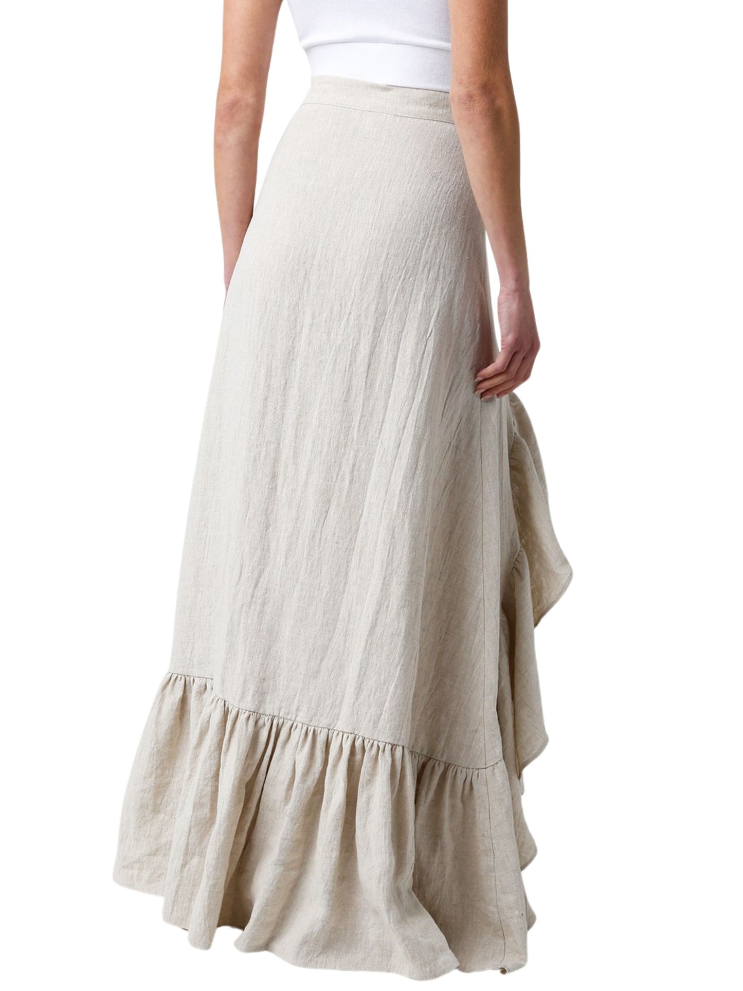 Giselle Linen Maxi Skirt